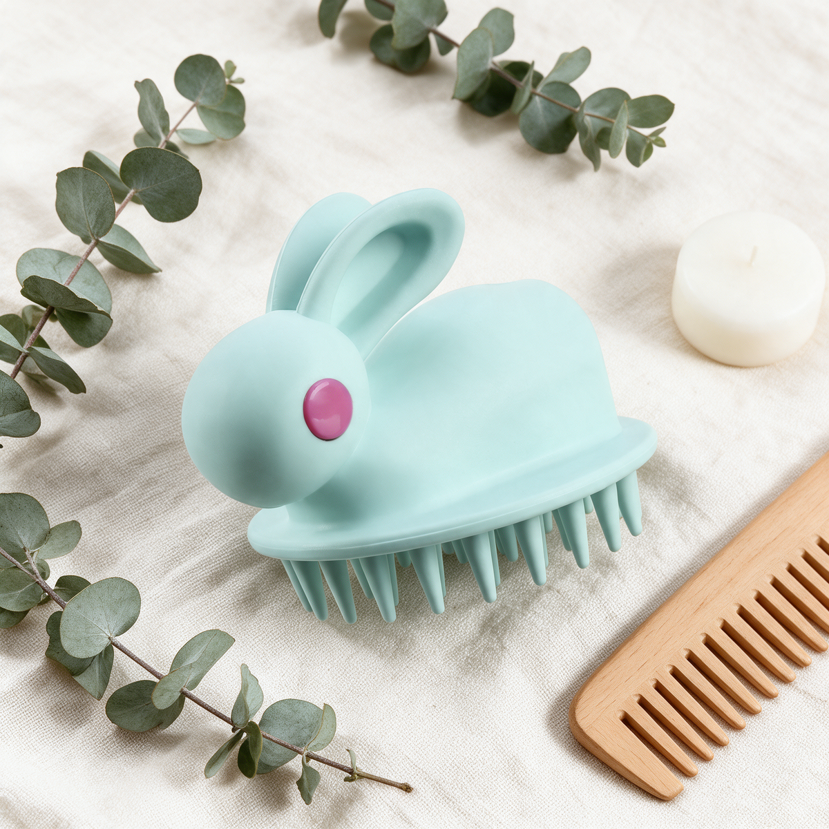 BunnyZen — Masajeador de Cuero Cabelludo