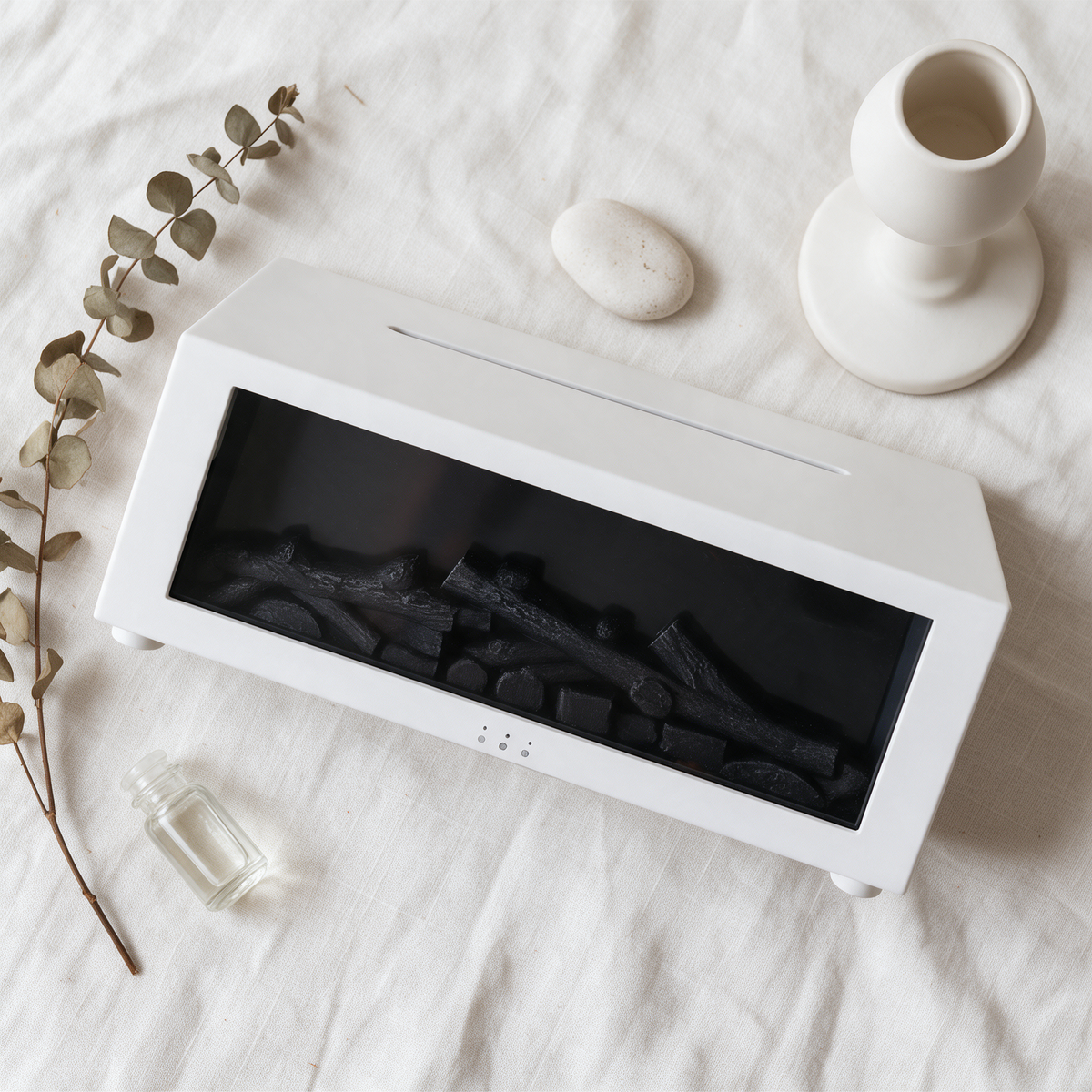 EmberZen — Difusor de Aromas con Efecto Chimenea