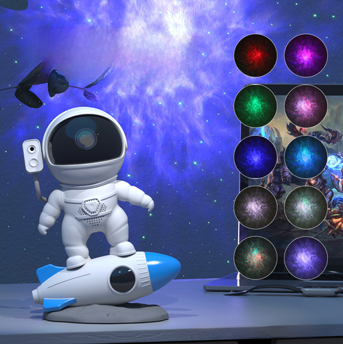 AstroGlow — Proyector Galaxia con Bluetooth