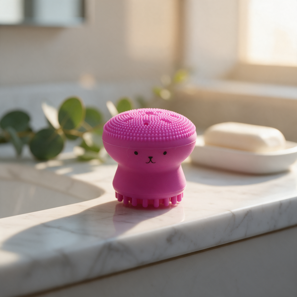 OctoGlow — Cepillo Masajeador y Limpiador Facial