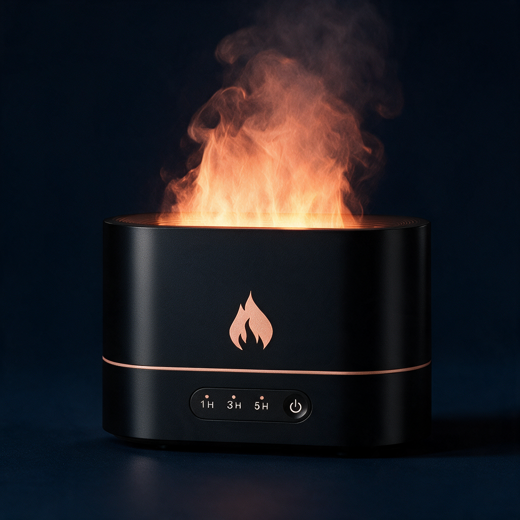 FlameZen — Difusor Llama 3D