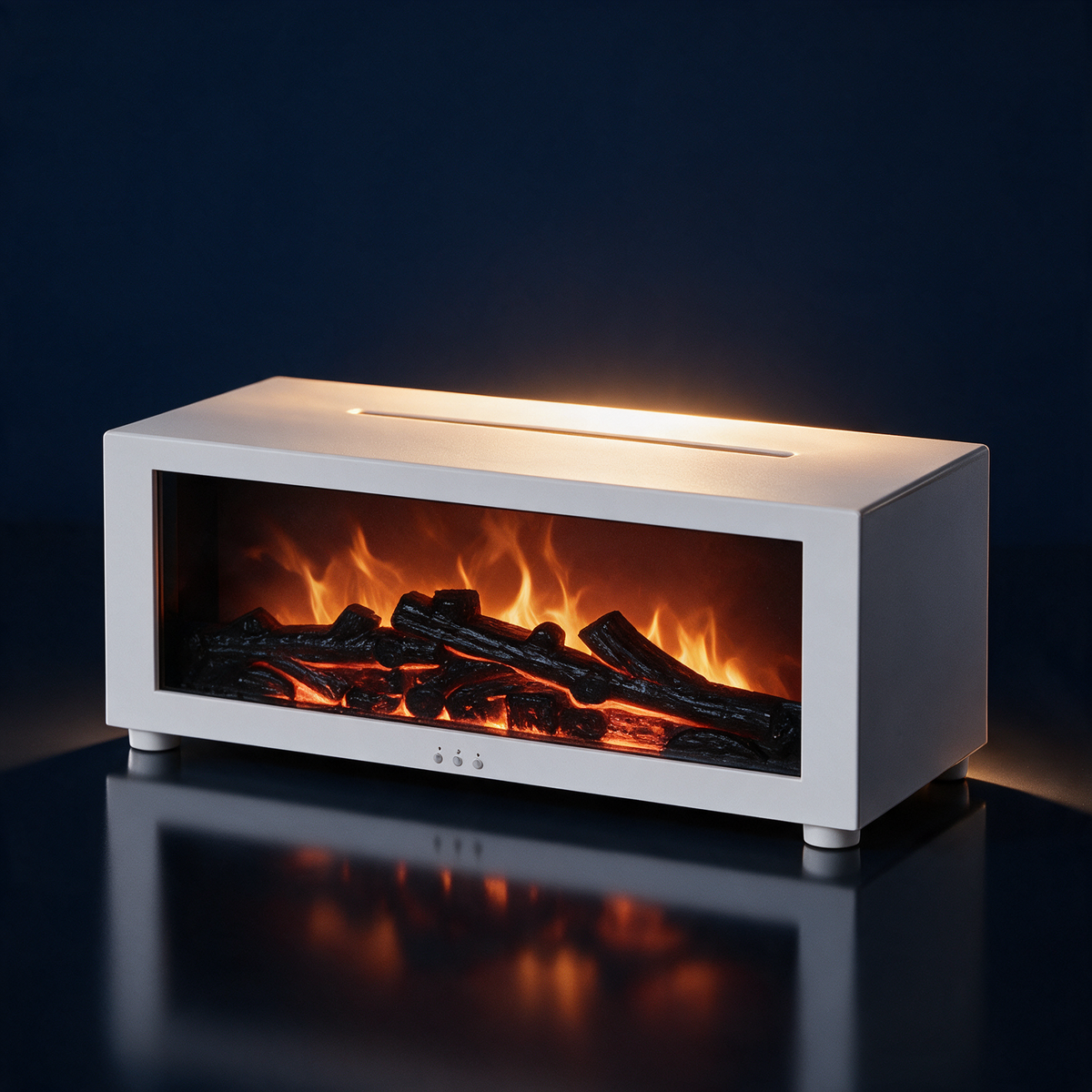 EmberZen — Difusor de Aromas con Efecto Chimenea