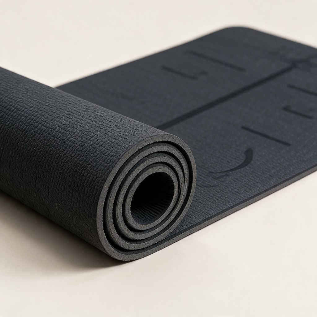 ZenFlow — Esterilla de Yoga TPE con Guía de Postura