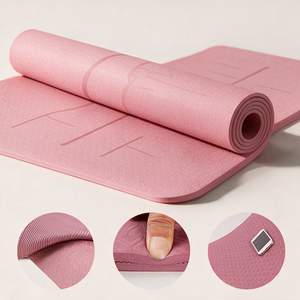 ZenFlow — Esterilla de Yoga TPE con Guía de Postura