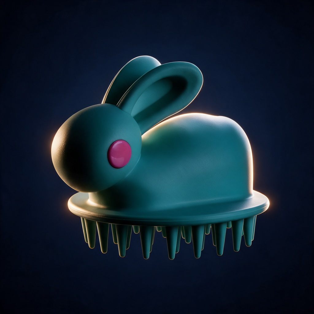 BunnyZen — Masajeador de Cuero Cabelludo