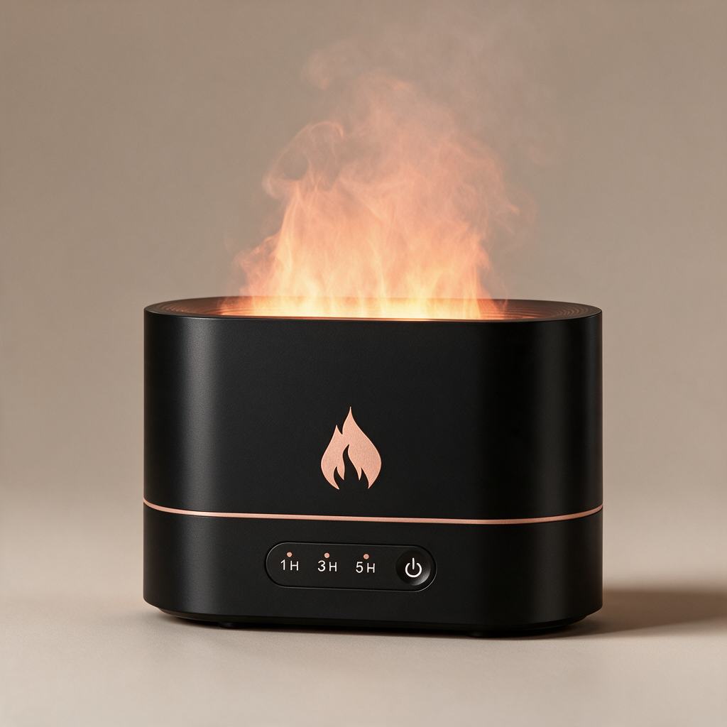 FlameZen — Difusor Llama 3D