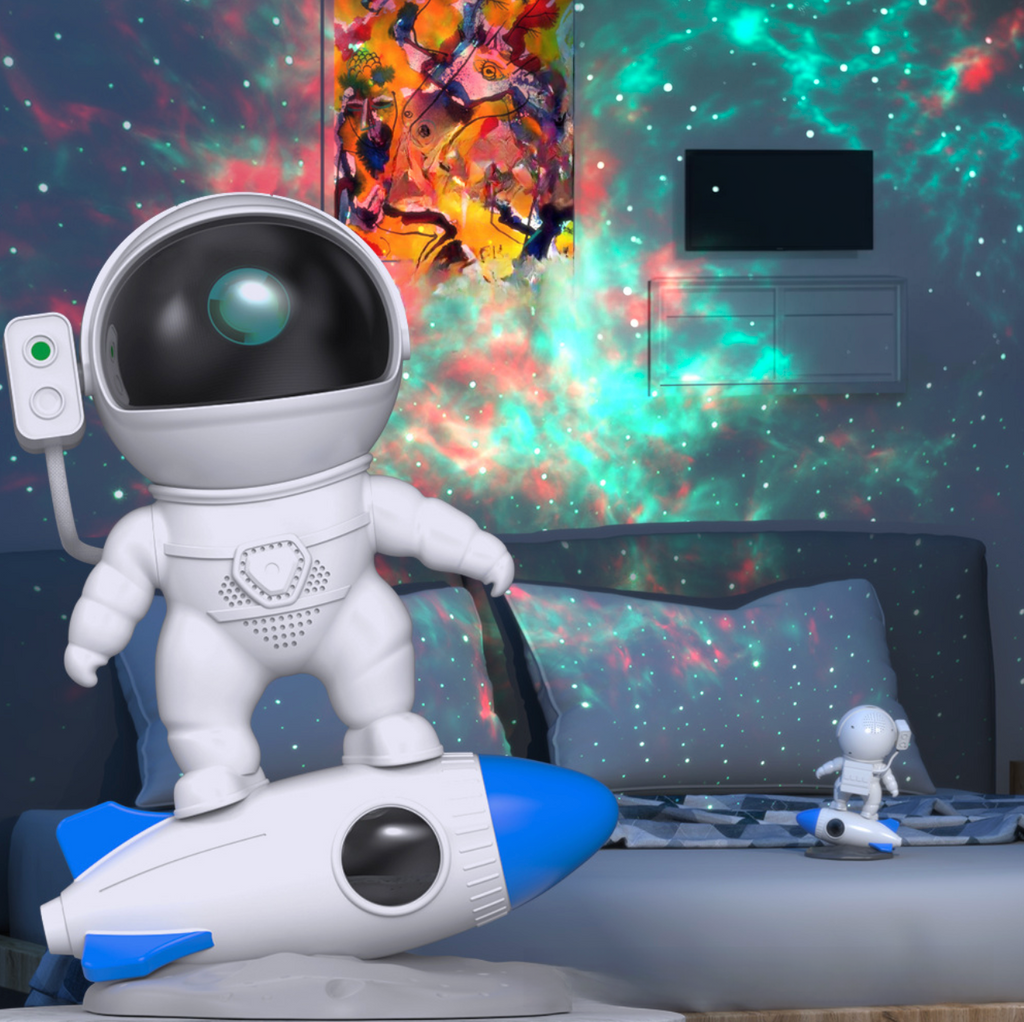 AstroGlow — Proyector Galaxia con Bluetooth